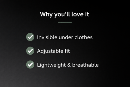 Corely™ Adjustable Posture Corrector Belt